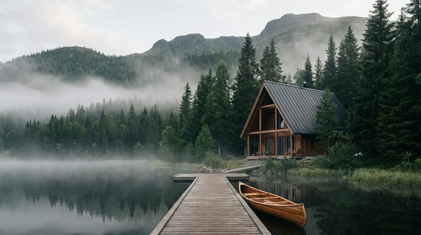 Fjällro Mountain Lodge vid Spegelsjön